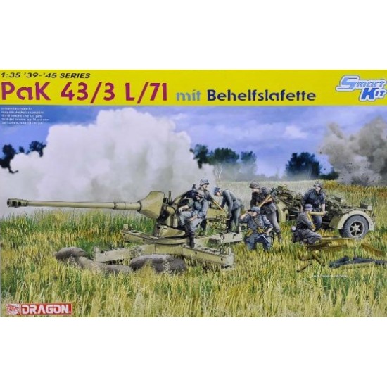 1/35 PaK 43/3 L/71 mit Behelfslafette