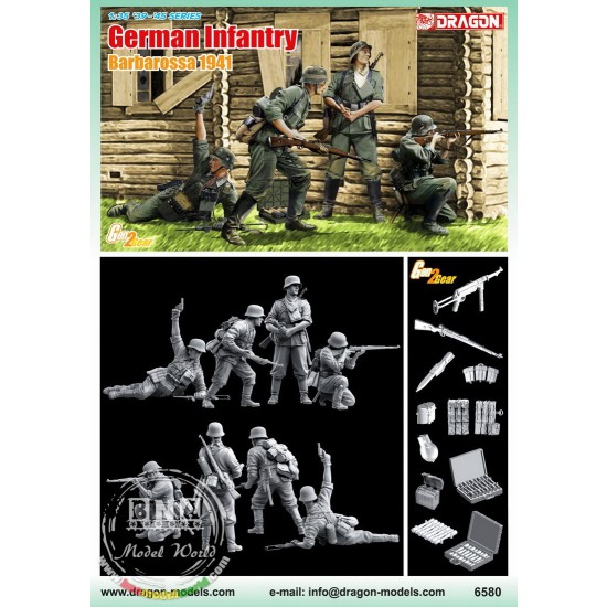 1/35 German Infantry Barbarossa 1941
