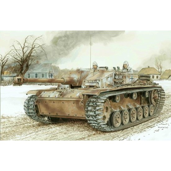 1/35 StuG III, Ausf.F/8 Late Production w/Winter Tracks - Smart kit