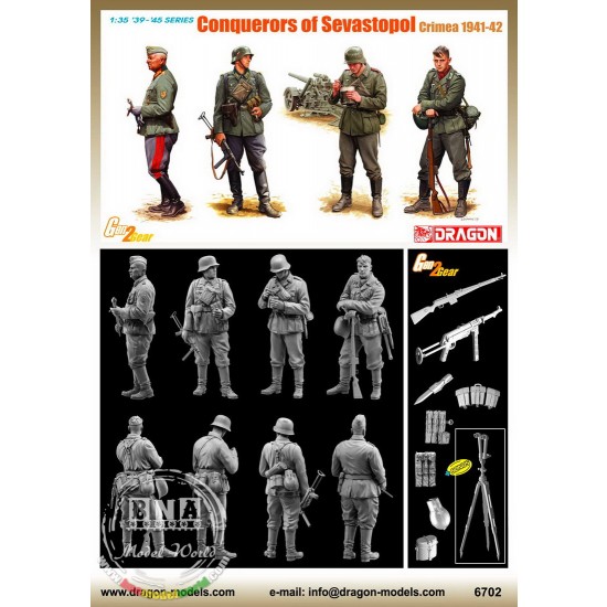 1/35 Conquerors of Sevastopol, Crimea 1941-1942 (4 Figures)