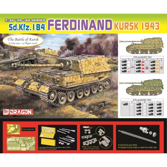 1/35 Sd.Kfz.184 Ferdinand (the Battle of Kursk)