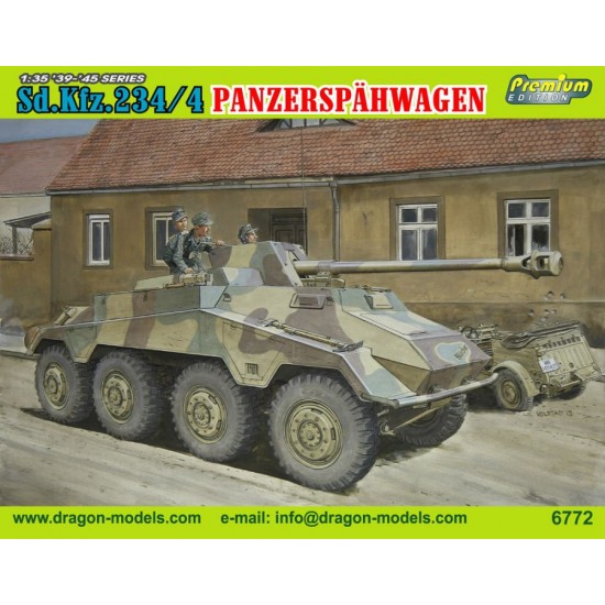 1/35 WWII SdKfz.234/4 Panzerspahwagen