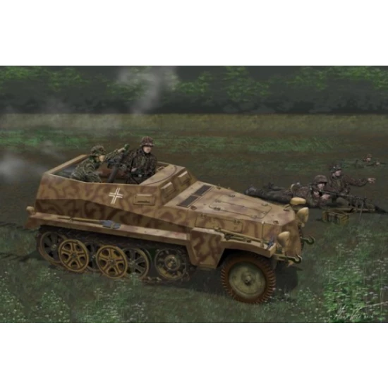 1/35 SdKfz.250/7 Alte Ieichte Schutzenpanzerwagwn schwerer Granatwerfer