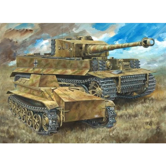 1/35 Tiger I [Mid] w/Zimmerit mit Borgward IV Ausf.A Heavy Demolition Charge Vehicle