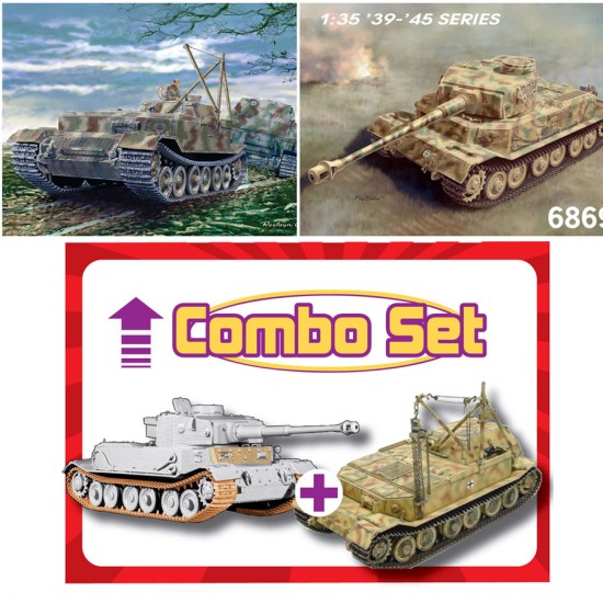 1/35 PzKpfw.VI P / Bergepanzer Tiger P