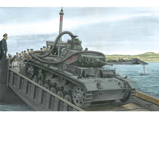 1/35 Pz.Kpfw.III (3.7cm) (T) Ausf.F "OPERATION SEELOWE"