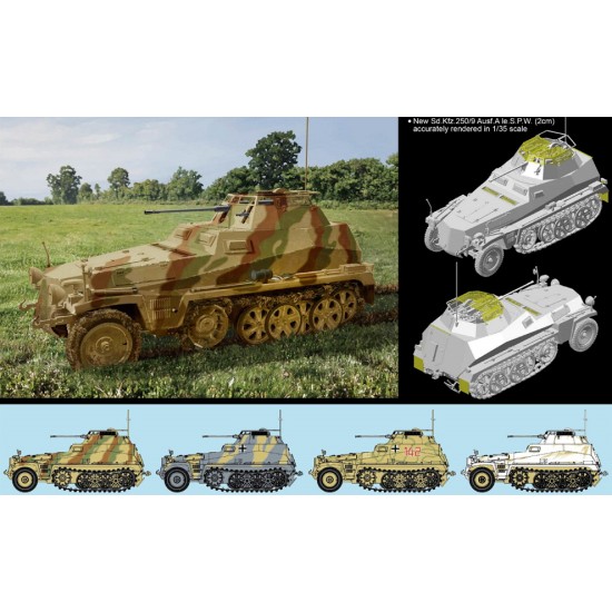 1/35 SdKfz.250/9 Ausf.A le.S.P.W (2cm)