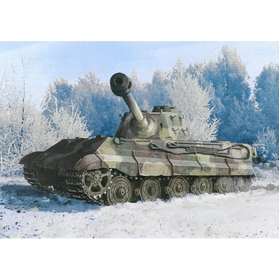 1/35 King Tiger (Late) w/2017 Version Pattern Track s.Pz.Abt.506 Ardennes 1944