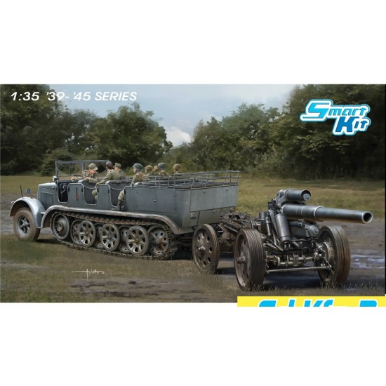 1/35 SdKfz.7 8(t) Halftrack & s.FH.18 Howitzer