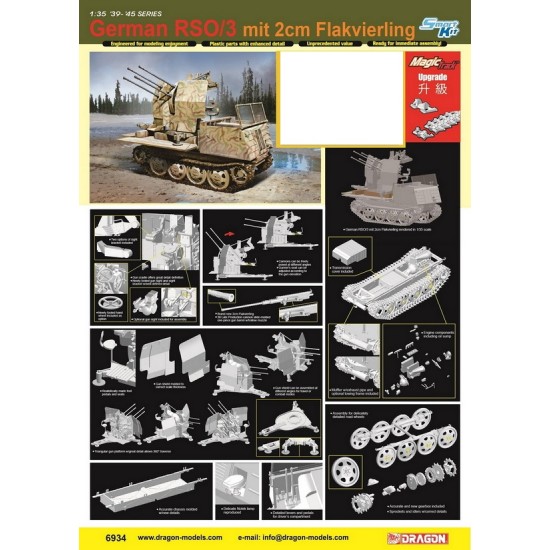 1/35 German RSO/3 mit 2cm Flakvierling