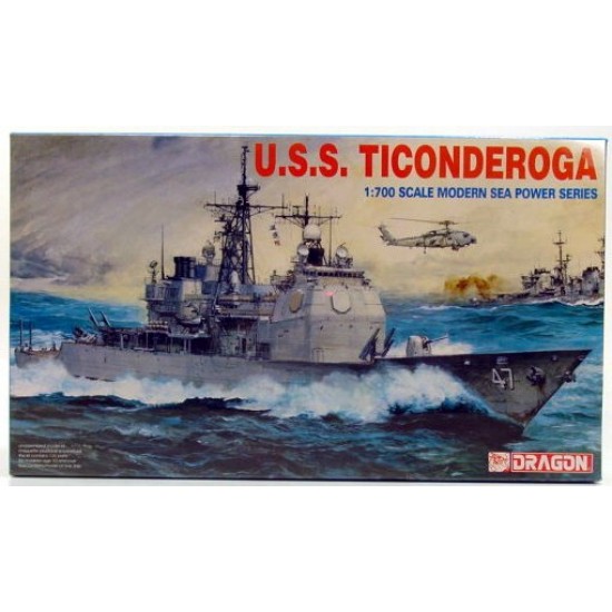 1/700 Aegis Cruiser USS Ticonderoga