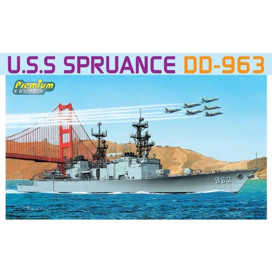 1/700 USS Spruance - Premium Edition
