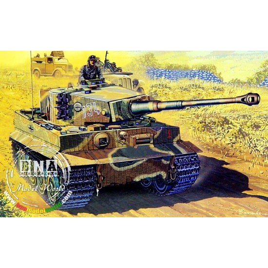 1/72 SdKfz.181 Ausf. E Tiger 1, Late Production w/Zimmerit