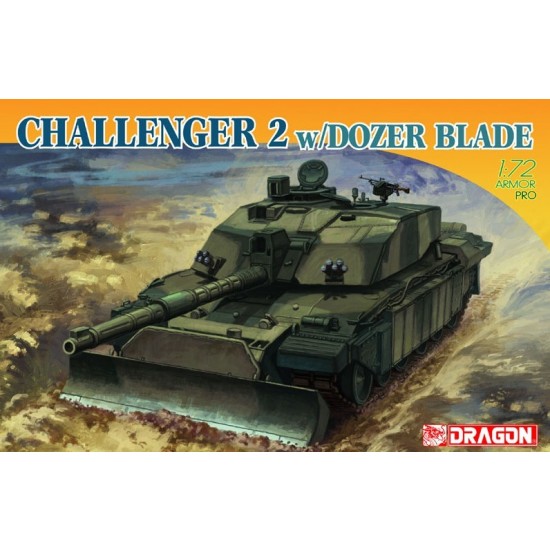 1/72 British Challenger 2 w/Dozer Blade