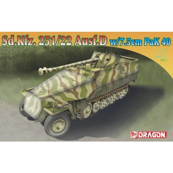 1/72 SdKfz.251/22 Ausf.D w/7.5cm PaK 40 