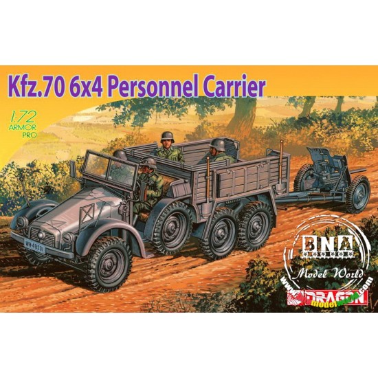 1/72 Kfz.70 6x4 Personnel Carrier + 3.7cm PaK 35/36