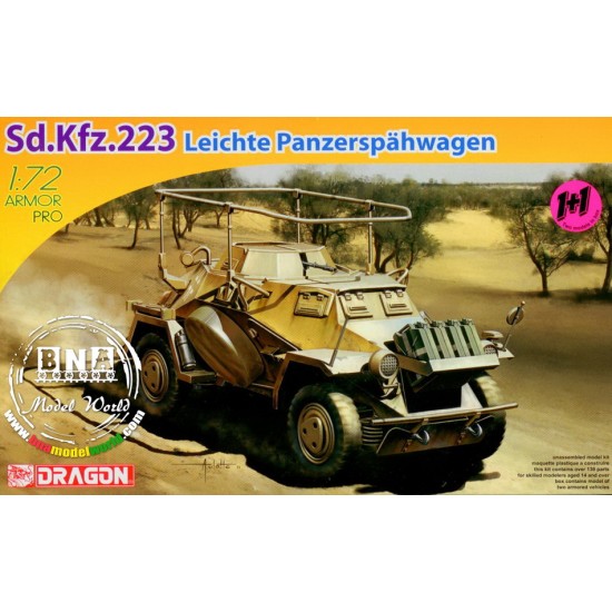 1/72 SdKfz.223 Leichte Panzerspahwagen (Twin Pack)