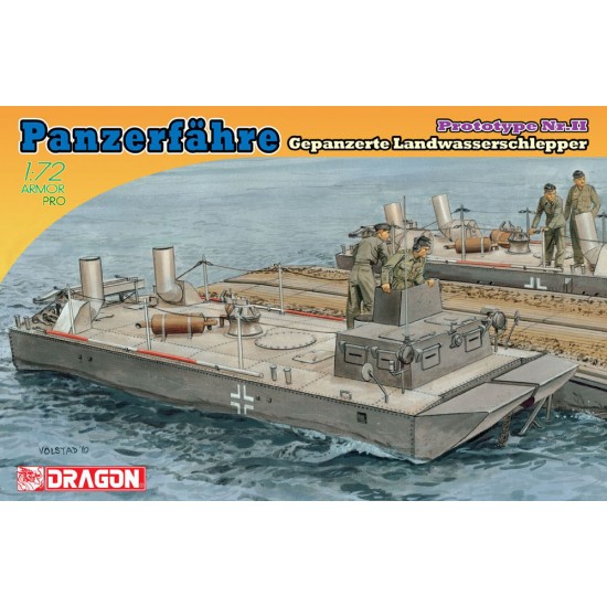 1/72 Panzerfahre Gepanzerter Landwasserschlepper Prototype Nr.II