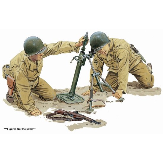 1/6 US M2 Mortar & M1 Garand Rifle