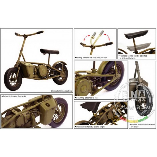 1/6 British Welbike (Figure not included)