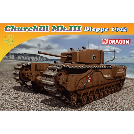 1/72 Churchill Mk.III in Dieppe 1942