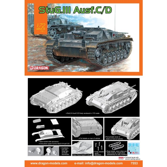 1/72 German StuG III Ausf C/D