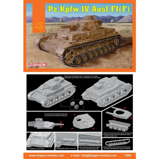 1/72 Pz.Kpfw.IV Ausf.F1(F)
