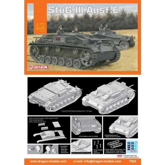 1/72 German StuG III Ausf E