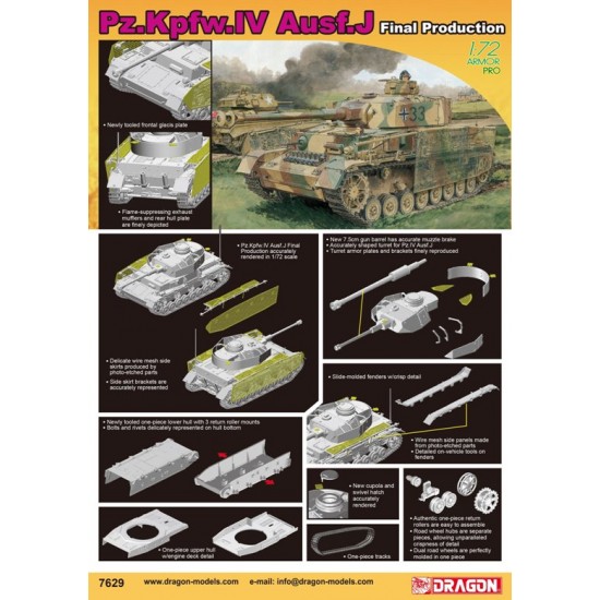 1/72 PzKpfw.IV Ausf.J Final Production
