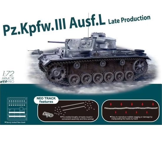 1/72 Pz.Kpfw.III Ausf.L Late Production