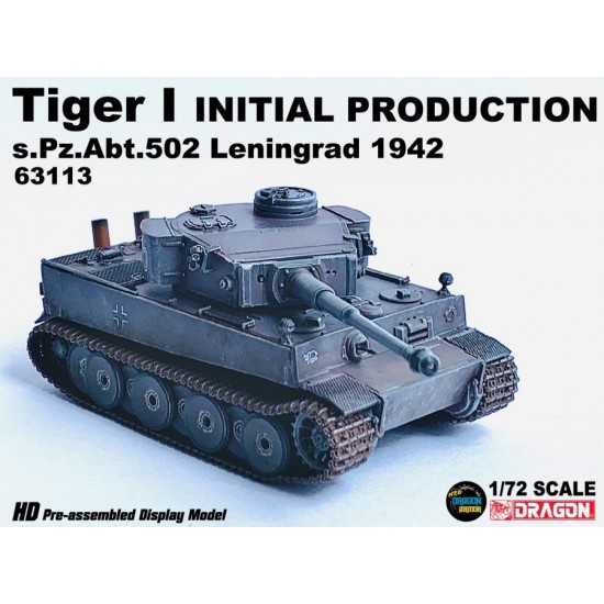 1/72 Tiger I Initial Production S.Pz.Abt.502 Leningrad 1942