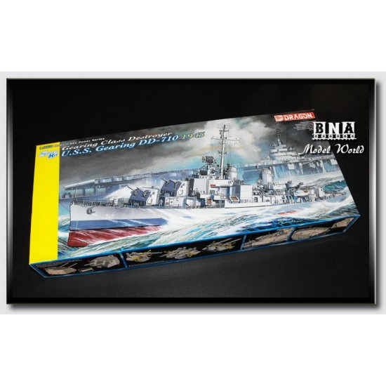 1/350 USS Gearing DD-710 1945 [Smart Kit] New Tooling