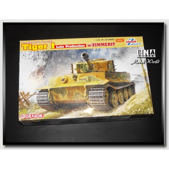 1/35 Panzer.VI Ausf.E Tiger I Late Production w/Zimmerit