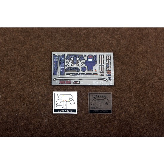1/48 Focke-Wulf FW-190D-9 Cockpit Detail Set for Tamiya kits