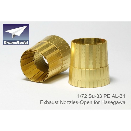 1/72 Sukhoi Su-33 Exhaust Nozzles Detail Set for Hasegawa kits