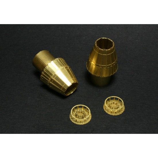 1/72 PLAAF Chengdu J-20 Exhaust Nozzle Detail Set for Trumpeter kits