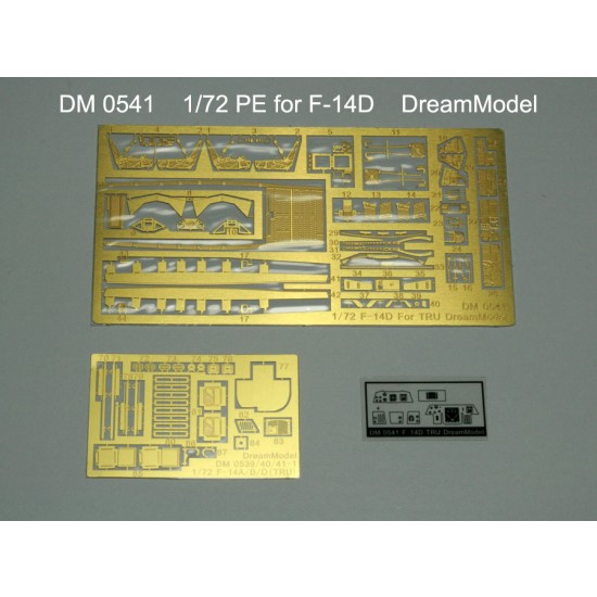 1/72 Grumman F-14D Tomcat Detail Set for Trumpeter kits