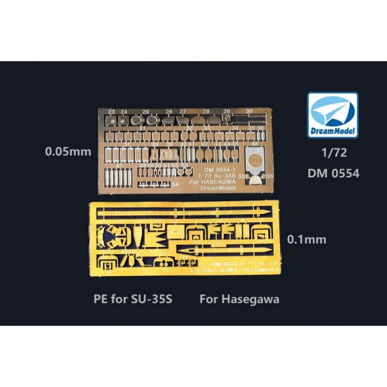 1/72 Sukhoi Su-35S Detail Set for Hasegawa kits