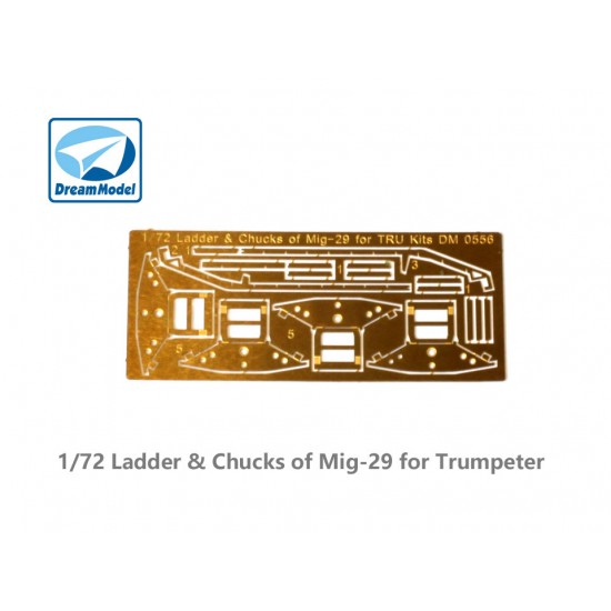 1/72 Mikoyan MiG-29 Ladder & Chucks for Trumpeter kits