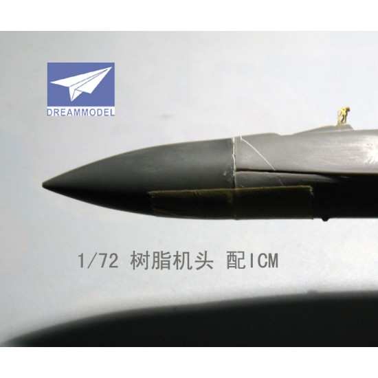1/72 Sukhoi Su-27 Correct Nose for ICM kits