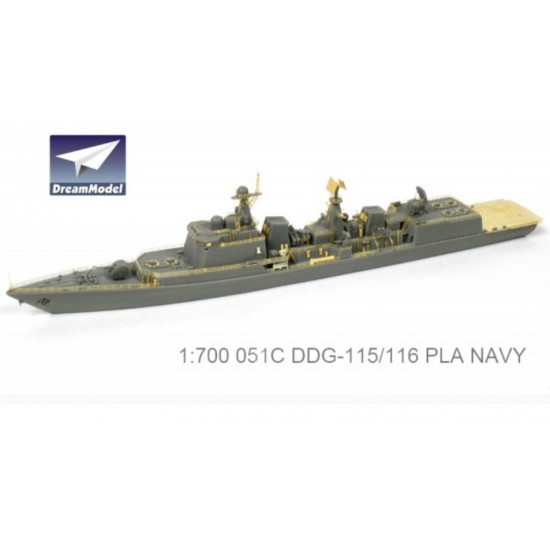 1/700 Type 051B Class USS Rafael Peralta DDG-115 / Thomas Hudner 116 Destroyer