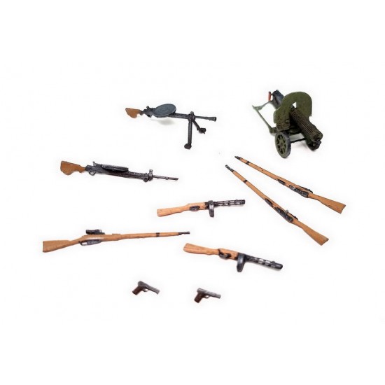1/35 WWII Soviet Infantry Weapons