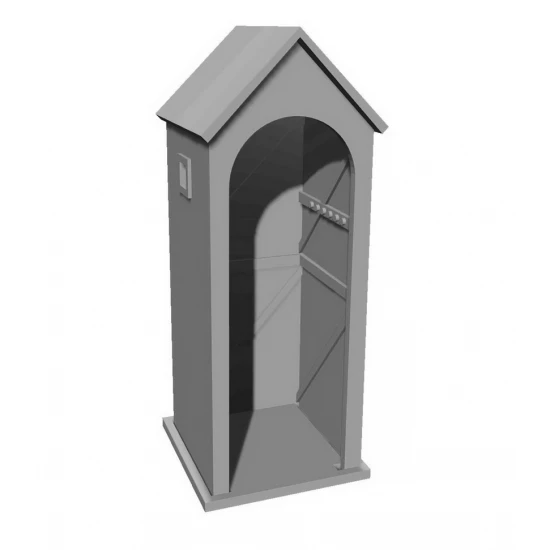 1/35 Wooden Sentry Box
