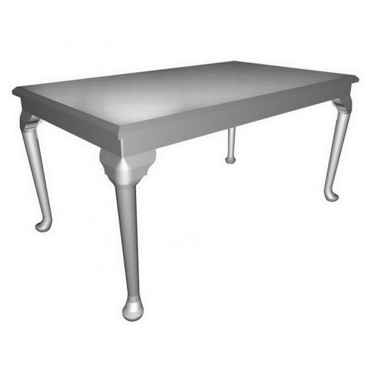 1/35 Miniature Furniture - Classic Rectangular Table