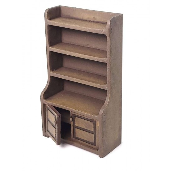1/35 Miniature Furniture Cupboard with Detachable Doors