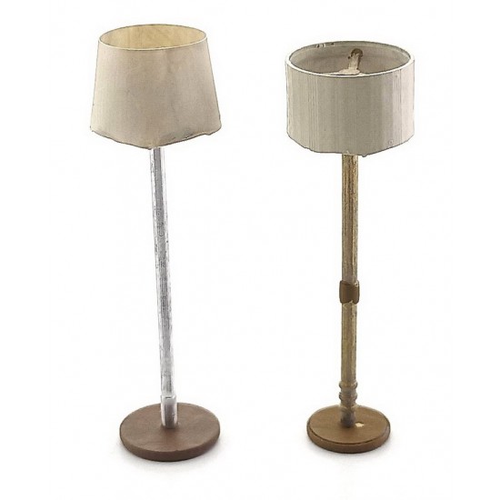 1/35 Miniature Furniture Floor Lamps (2pcs)
