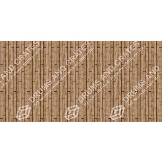 1/35 Wood Floor (Walnut, 2D colour printed)
