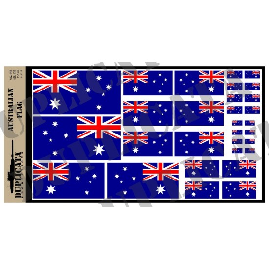 Multiple Scale Flag of Australia