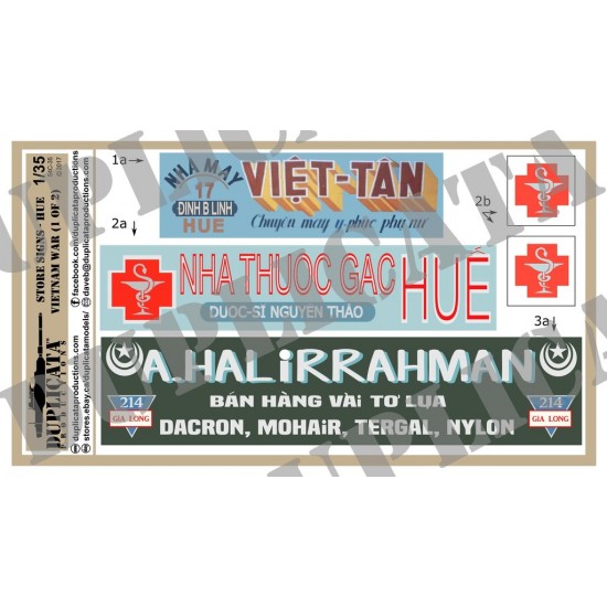 1/35 Vietnam War Hue Shops/Stores