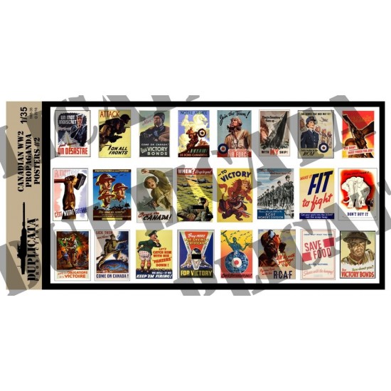 1/35 WWII Canada Propaganda #2